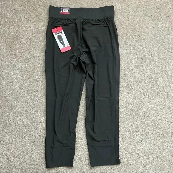 Kirkland Signature Ladies Ankle Travel Pant Stretch Quick Dry Green Sz Med Green - Picture 12 of 16